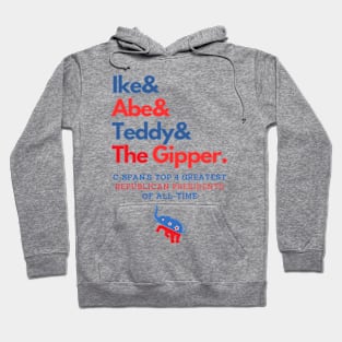 C-SPAN's Top 4 Greatest Republican Presidents of All-Time Hoodie